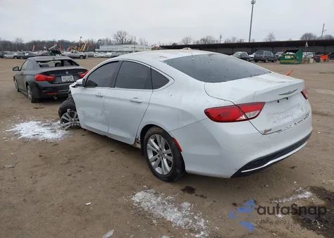 2015 Chrysler 200 Limited z USA, uszkodzony, nr VIN 1C3CCCAB7FN710065
